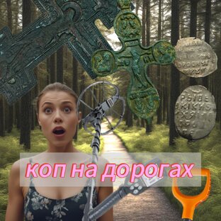 Коп по дорогам, трактам, тропинкам 