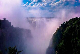 Видео водопада Виктория 