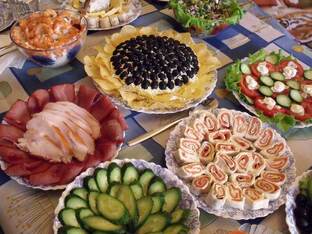 Праздничное меню