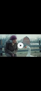 бабка и гусь.