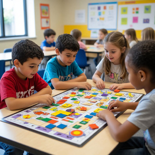 Занимаемся с детьми.