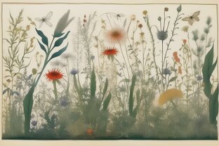 Природный сад на участке