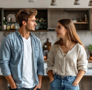 - Ты серьёзно пустил свою сестру жить у нас без моего согласия? 