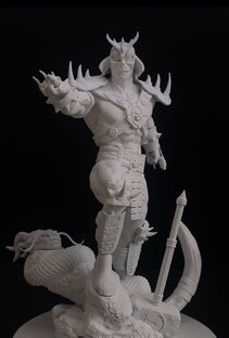 Цельные 3D фигурки.