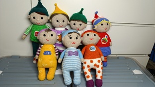 Гномики из Школы семи гномов крючком. Мастер-классы по вязанию крючком 