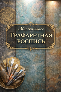 МК «Трафаретная роспись».