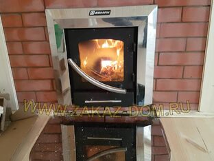 Печи Ермак - для бани на дровах с баком для воды от Заказ-Дом