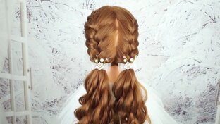 Прически в школу и университет для девочек 