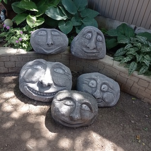 Поделки садовые