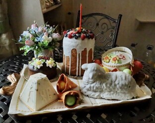Пасха. Блюда, украшения, декор на праздник. 