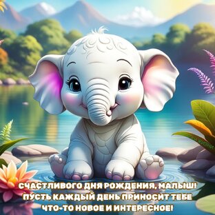 Открытки"С Днем Рождения" для мальчиков 