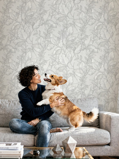 Обои в интерьере