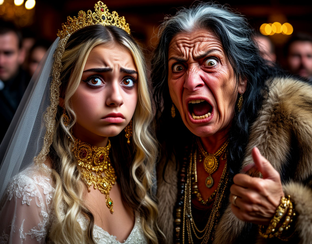 - Ты умрёшь, если женишься на ней, - Цыганка шепнула жениху на свадьбе. Ха-ха-ха