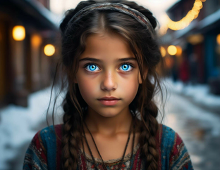 Цыганская сирота попросилась погреться в богатый дом. А её выгнали