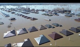 Паводок в Оренбурге