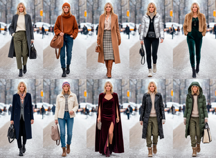 Готовые образы для женщин 45+: образы с фото на зиму 2026