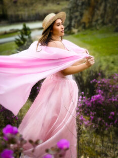 Цветение багульника 