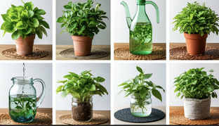 Полив растений