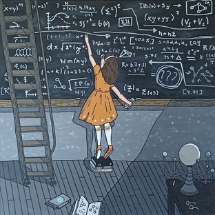 Математика, математика и ещё раз математика 👩‍🏫