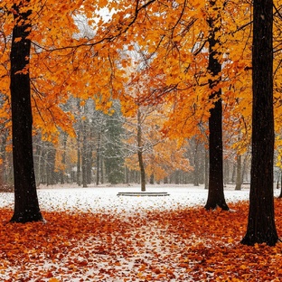 Первый снег. Пожелания, высказывания