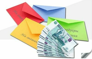 Распределение бюджета по конвертам