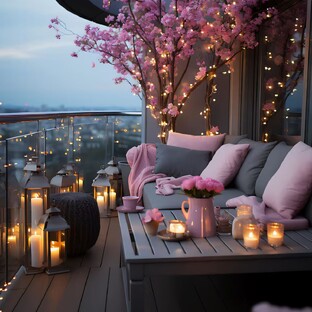 Балкон и лоджия: дизайн, аксессуары и декор