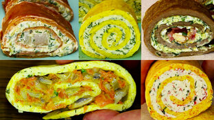 Рулеты на праздничный стол