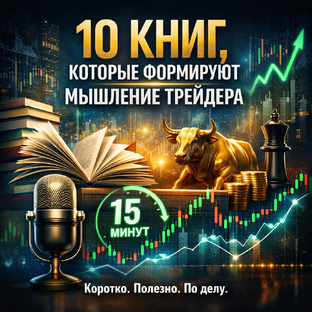 10 книг, которые формируют мышление трейдера