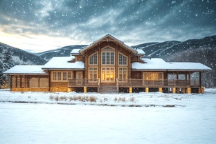 СЕЛИГЕР дом из клееного бруса