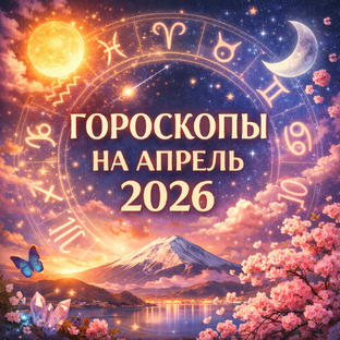 ГОРОСКОПЫ АПРЕЛЬ 2026