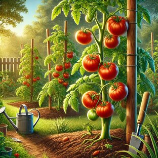 Выращивание томатов 😊🍅🌱