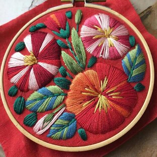 Вышивка разные стили