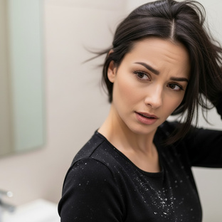 Жирная кожа головы и перхоть