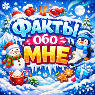 Факты обо мне ✨️