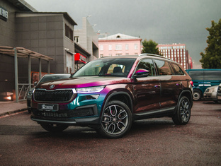 Цветной винил IRISTEK (примеры оклейки авто)