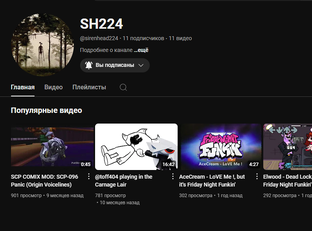 Перезаливы с канала SH224