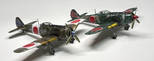 Nakajima Ki-84 Hayate (1/72 Hasegawa/Revell) Двойная сборка