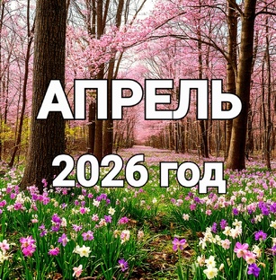 АПРЕЛЬ 2026 год