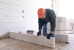 Перегородка пазогребневая силикатная