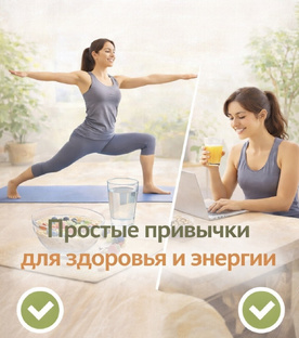 Простые привычки для здоровья и энергии