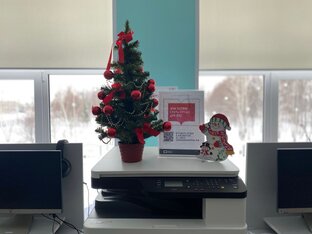 Новый год в библиотеке