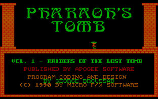 Pharaoh's Tomb (1990) (✓! Отличный симулятор перезагрузки уровней...)