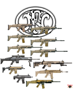 7,62 мм FN SCAR Mk 17 Mod 0 модульная штурмовая