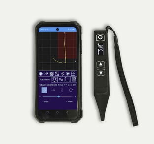 Беспроводной вихретоковый дефектоскоп