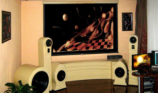 Активные колонки, усилители, звук