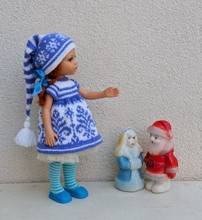 Играю в куклы (вяжу одежду для кукол) - бесплатные мастер-классы