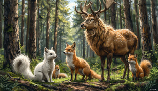 Стихи про зверушек, птичек и насекомых