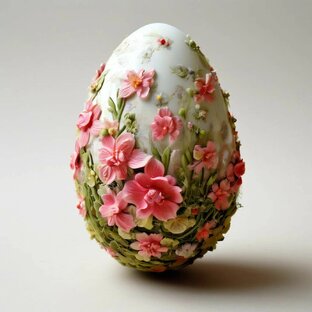 Декоративное пасхальное яйцо своими руками 
