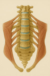 Поясничный отдел позвоночника.
