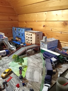 Макет города. 